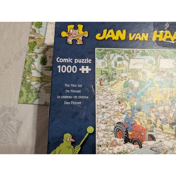 Jan Van Haasteren Comic Puzzle 1000 Pcs Film Set Complete - Picture 4 of 11